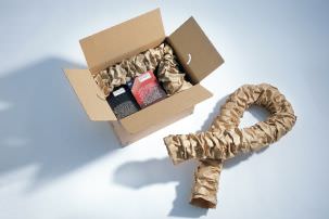 Papierpolster von CEPAQ GmbH Papierpolster von CEPAQ GmbH