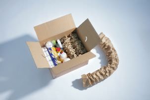 Papierpolster von CEPAQ GmbH Papierpolster von CEPAQ GmbH