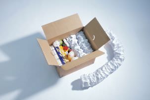 Papierpolster von CEPAQ GmbH Papierpolster von CEPAQ GmbH