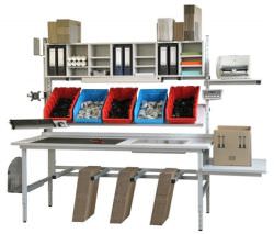 Packtische, Packplatz, Gestaltung Versandbereich, Packablauf, Verpackungsoptimierung von CEPAQ GmbH Packtische, Packplatz, Gestaltung Versandbereich, Packablauf, Verpackungsoptimierung von CEPAQ GmbH